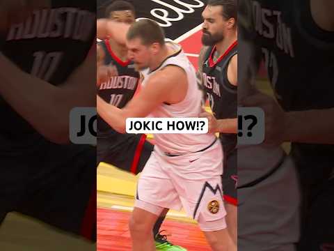 Jokic with the insane no look corner dime