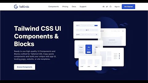 TailGrids | Tailwind UI Component Library - Intro and Explainer