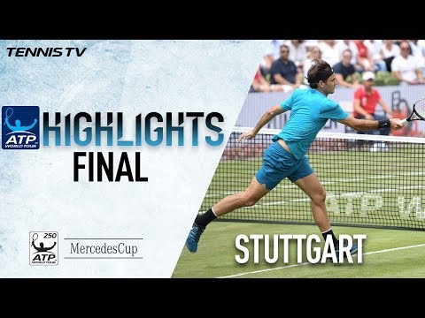 Highlights: Roger Federer Raises Trophy No. 98 In Stuttgart 2018