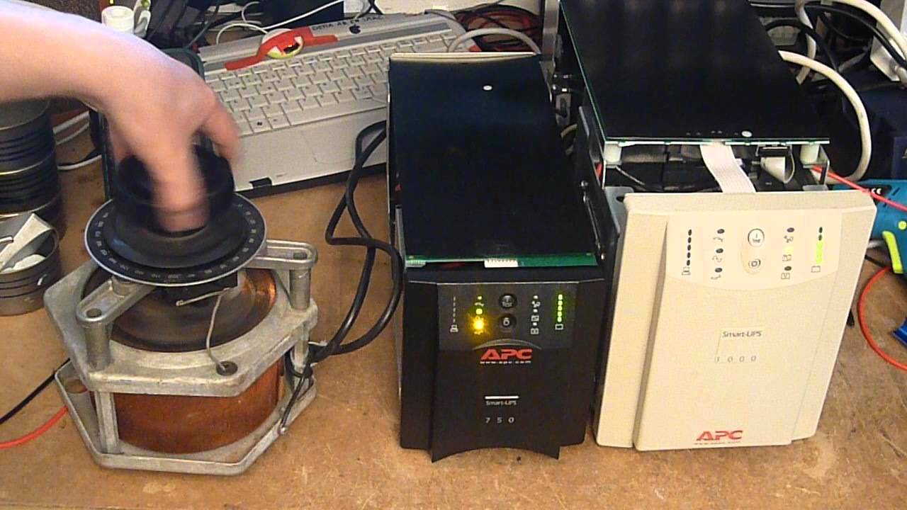 Black and white SmartUPS vs. variac YouTube