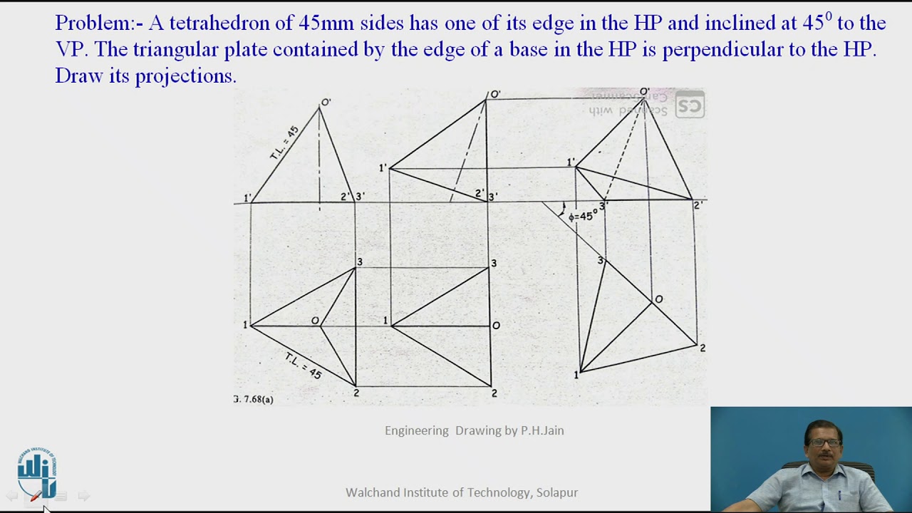 Projection of Solids Problem 5 YouTube