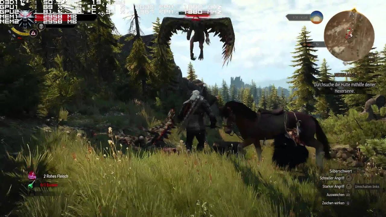 Zotac GeForce GTX 980 Ti AMP! Extreme SLI 4K Benchmark - Witcher 3