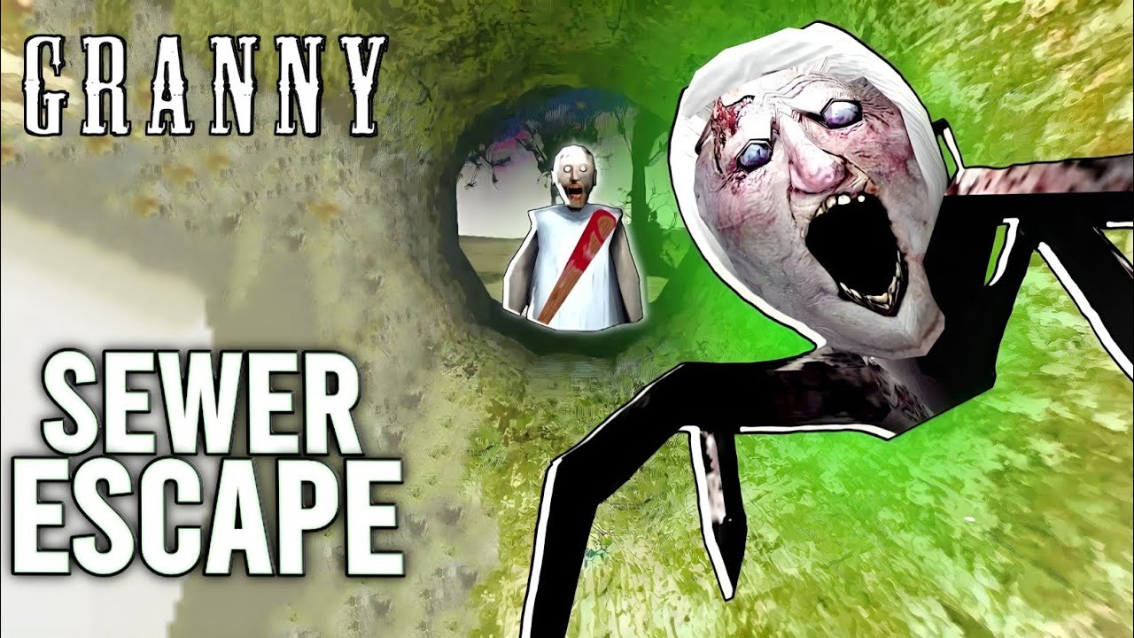 Sewer Escape ? | Granny chapter 1 Full Gameplay - YouTube