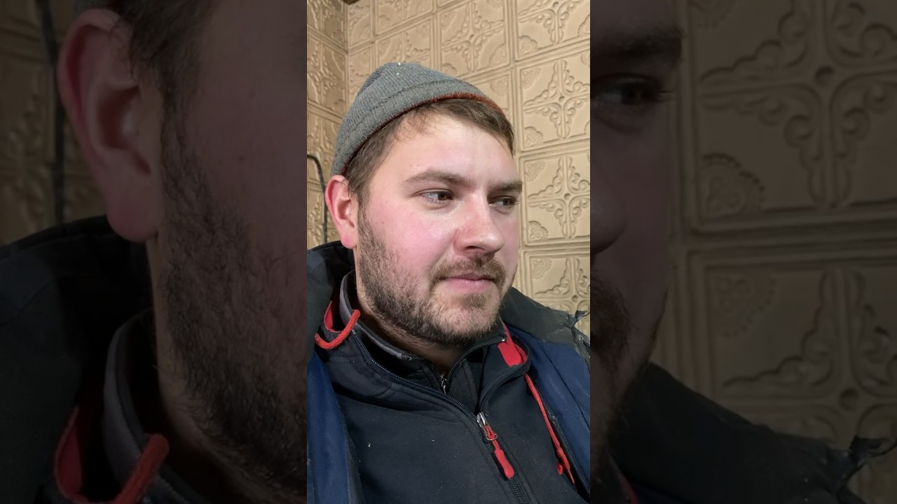 Пытаемся отогреть замершие трубы ) #столярка - YouTube