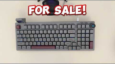 FOR SALE: EPOMAKER RT100 Retro Gaming Keyboard with Display Screen