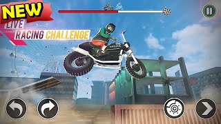 Bike Stunt 3D - Bike Games (NEW GAME): Chapter 1 - Lvl 1 to 5 Walkthrough | Android Gameplay screenshot 2