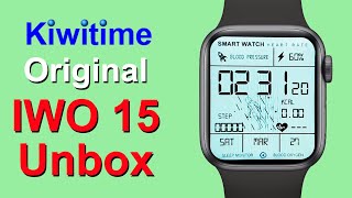 KIWITIME IWO 15 Smart Watch Unbox-Customize Watch Face/IP68 Waterproof-2021  Best Series 6 Copy? - YouTube