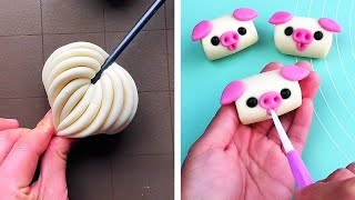 🥰 Satisfying And Yummy Dough Pastry Recipes # 269🍞Bread Rolls, Bun Shapes, Pasta, Pizza, 1ice Cake
