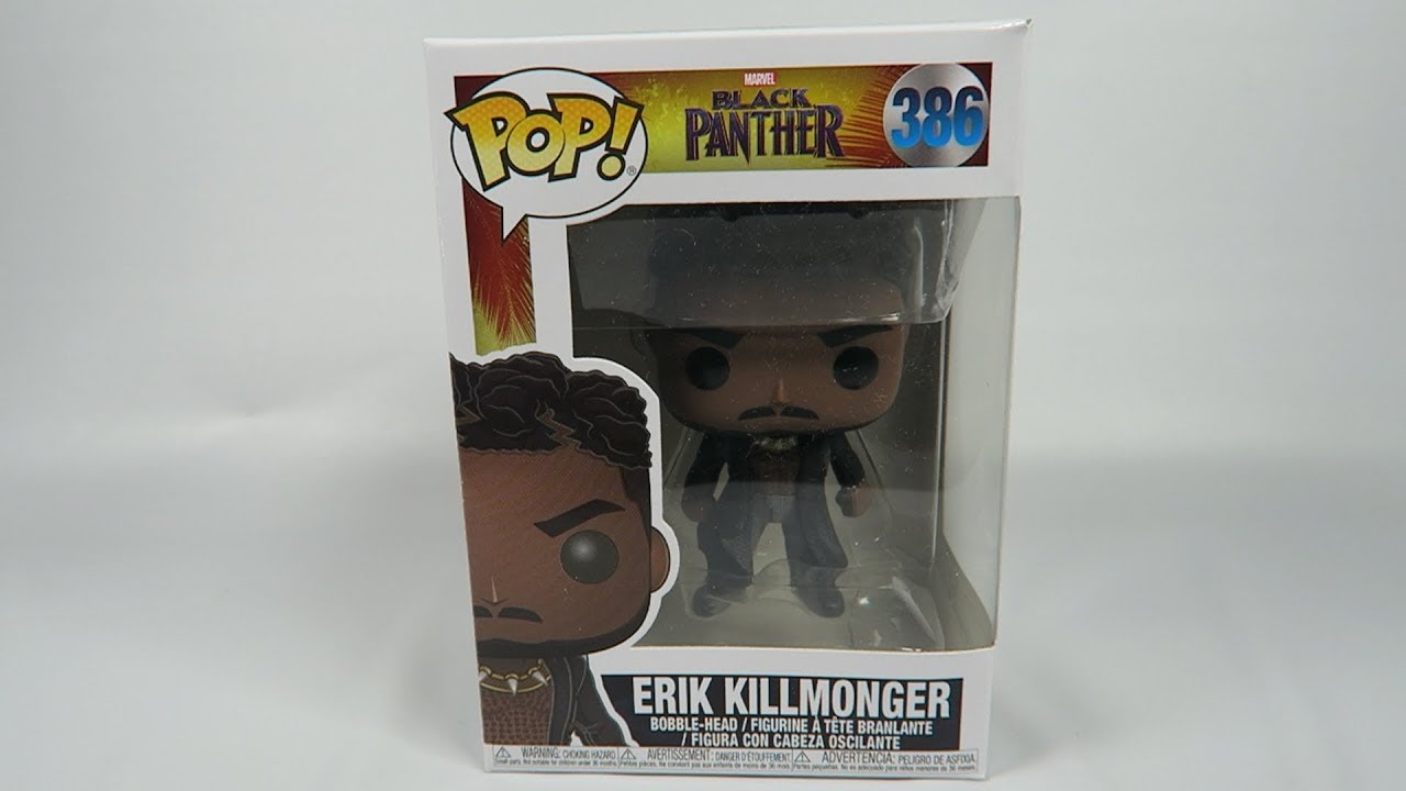 Marvel-Black Panther-Erik Killmonger-Chase Limited Edition Funko Pop