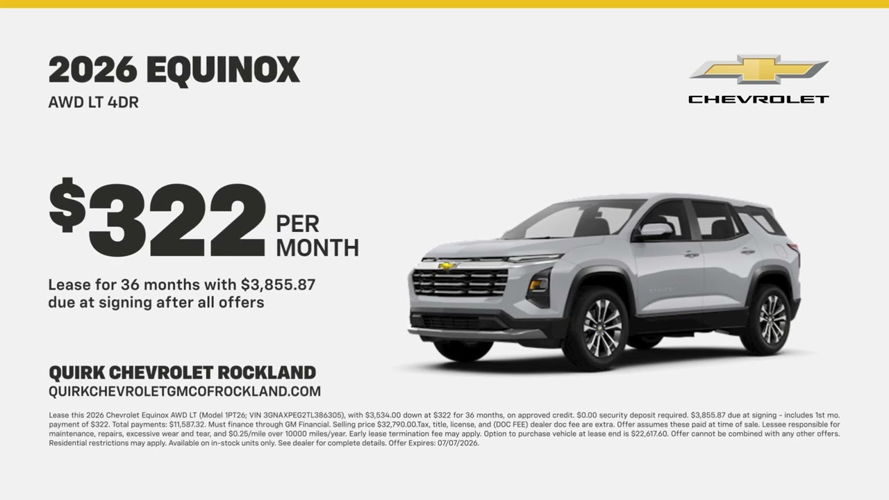 Chevrolet Equinox 06/03/2026 7488447 - YouTube