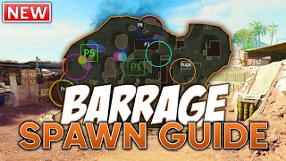 Easily Learn BARRAGE Spawns with This Spawn Guide in BO6 Ranked!