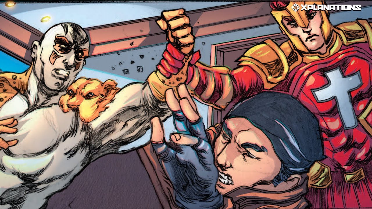 Villain recommits his life to Christ during near-death experience with Christian Hero