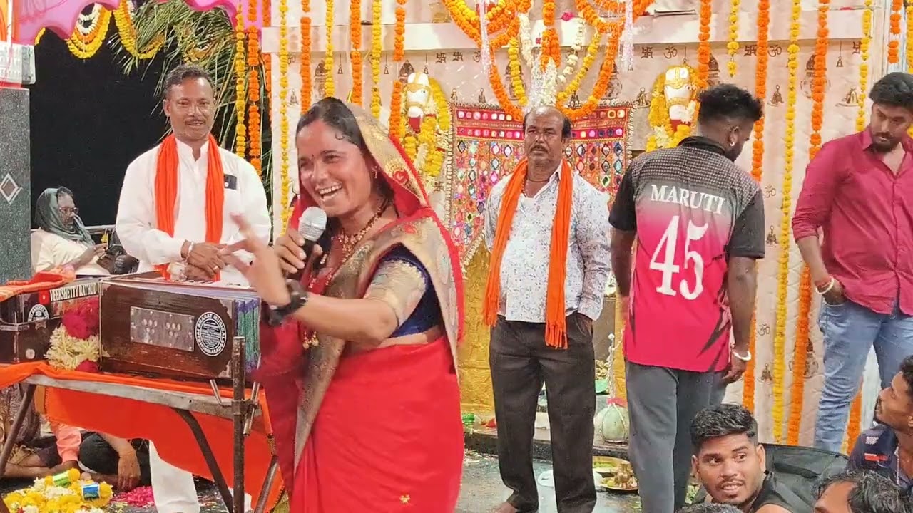 Ravitabai vs Veershatti Rathod mukabala Banjara Bhajan video 👌👌#bhanjara 