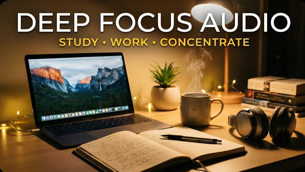 Deep Focus Music for Studying , Work and Concentration