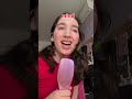 Singing Murder On My Mind with a hairbrush 🎤🎶
