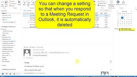 How to Automatically Delete Meeting Requests from Inbox After Responding (Outlook 2013/2010/2007)