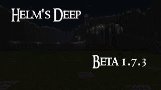 Helm&#39;s Deep (Minecraft Beta 1.7.3)