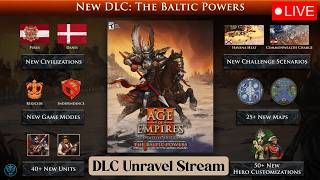 The Baltic Powers DLC Is Here, Let's Discover It ! - Age of Empires 3: DE Live (Week 37)