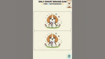 Only Smart Brains Can ⚡ Find 3 Differences | Brain 🧠 Spot puzzle #76