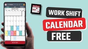 Best Free Work Shift Calendar App for Android