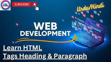 HTML Tutorial,  Heading & Paragraph || Web development tutorial in Urdu #webdevelopment #html