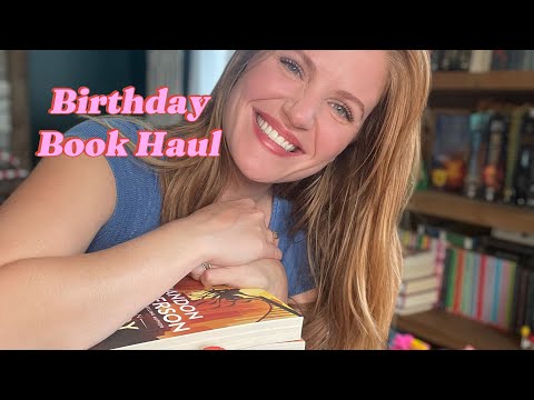 Birthday Book Haul
