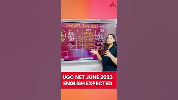UGC NET JUNE ENGLISH EXPECTED CUT OFF I #shorts #ugcnet2023 #ugcnetprepration
