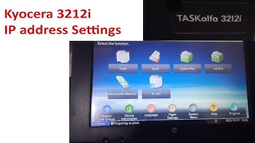 Kyocera 3212i ip address settings