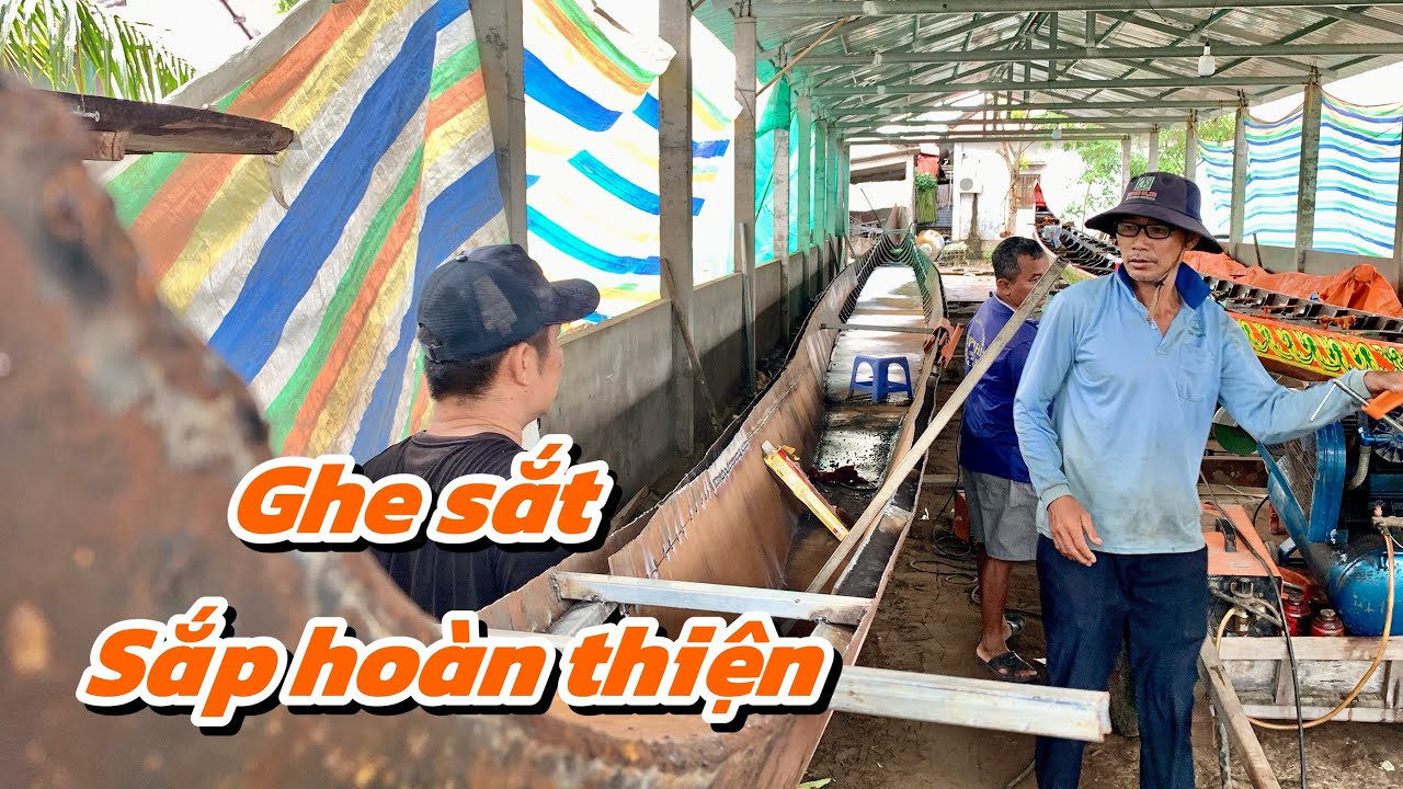 Tập 11| cập Nhật ghe ngo độc sắt đang trong quá trình hoàn thiện #khangvlog 