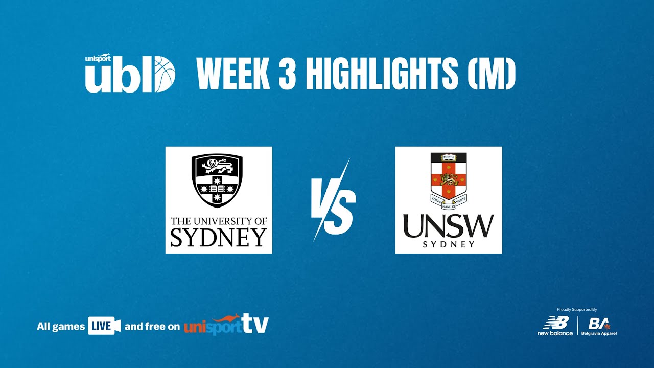 USYD VS UNSW (MEN’S) | WEEK 3 | NEW BALANCE UBL 2025 - YouTube
