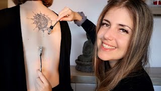 ASMR [Real Person] Physical Back Examination | Rücken Untersuchung | Physio Roleplay deutsch/german