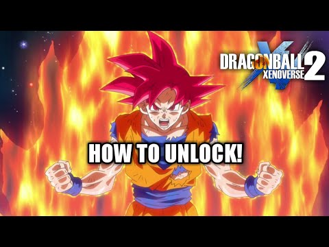 how to unlock super saiyan god in xenoverse 2