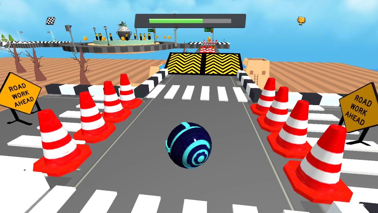 City Ball Run 3D Gameplay 💥 Naftrix Gaming Game 213 Android iOS 