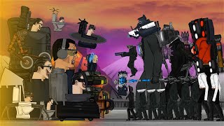 Skibidi Toilet Boss Vs Titan Cameraman Titan Tv Man Titan Speaker Man Season  20 - Skibidi Animation