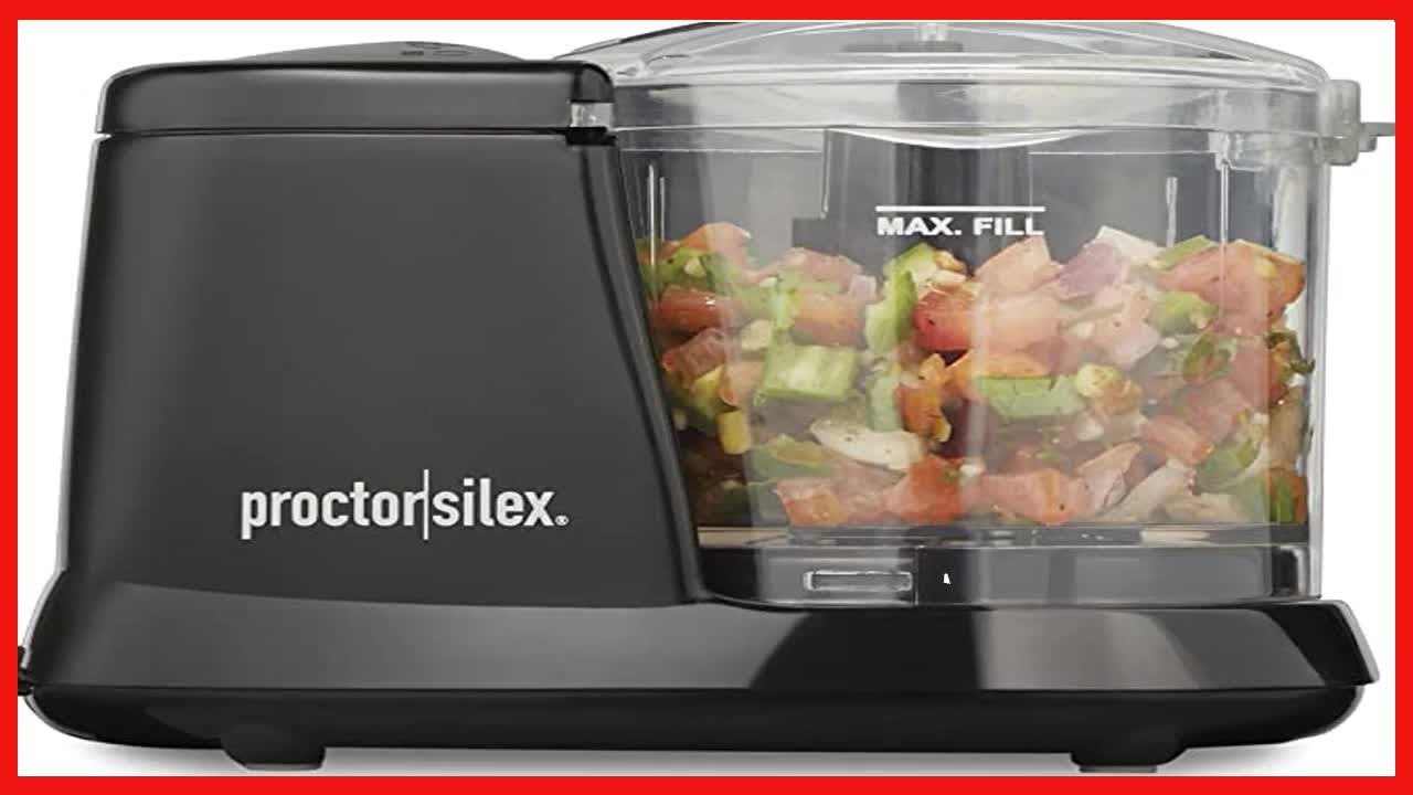 Proctor Silex Durable Electric Vegetable Chopper & Mini Food