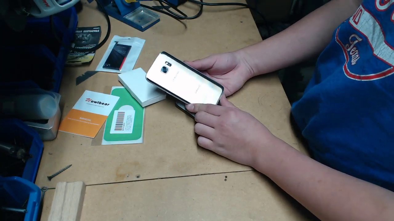 Replacing a Galaxy S7 Battery - YouTube