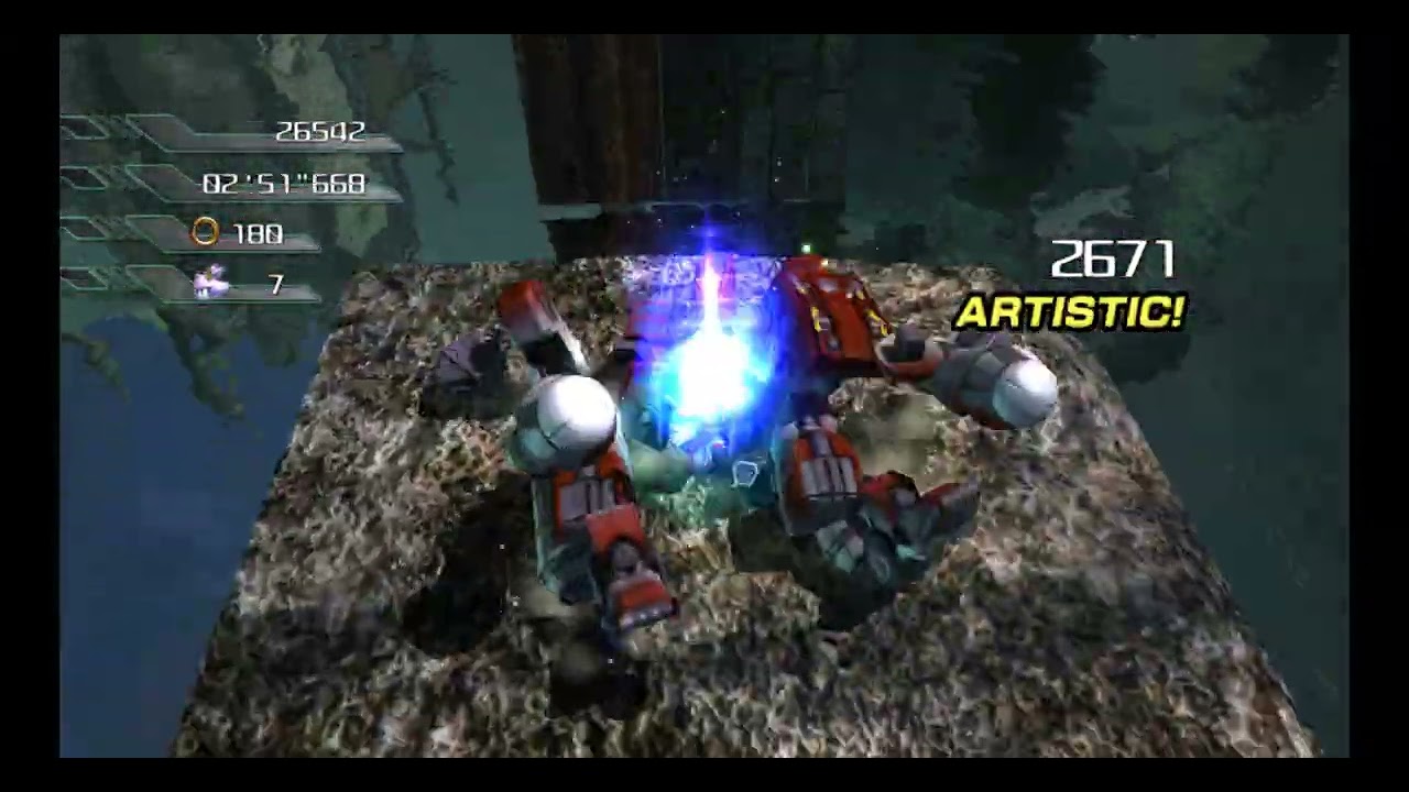 Sonic 06 Legacy of Solaris Physics Blaze Kingdom Valley 100k Score Attack Run (X-Rank)