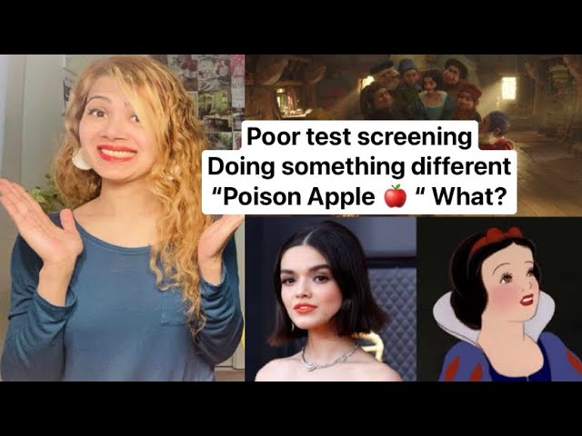 Disney Rachel Zegler Snow White rumours Poor test screening doing something different Poison Apple?
