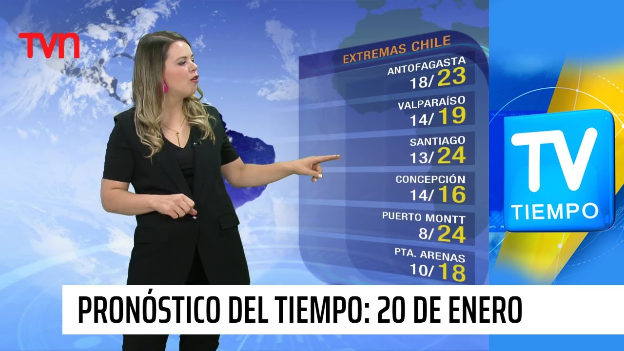 Pronóstico del tiempo Viernes 20 de enero TV Tiempo YouTube
