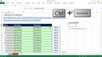 Excel Magic Trick 1146: Create ISO Dates using TEXT function and Custom Number Format