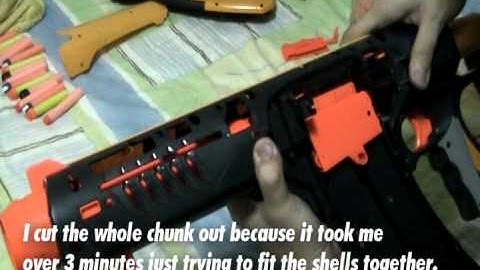 Nerf Dart Tag Quick 16 - Basic Mod Tutorial 2/2