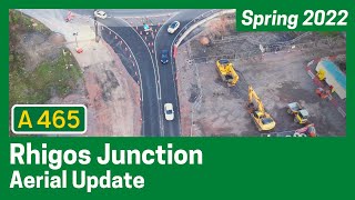 A465 Heads of the Valleys Dualling - Rhigos Junction Update (Spring 2022)