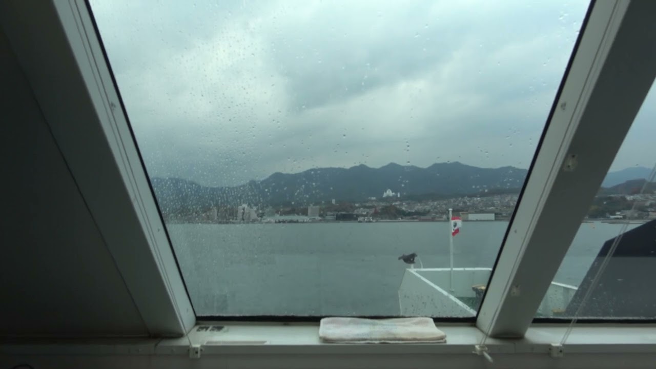 4K前面展望]宮島松大汽船 宮島→宮島口 Cabview:Miyajima Matsudai