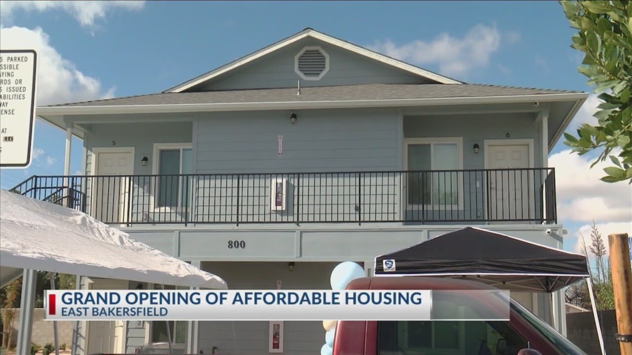 Affordable housing complex opens in east Bakersfield - YouTube