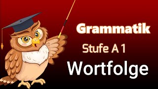 Deutsch als Fremdsprache Wortfolge Satzbau #DeutschSatzbau #DeutschWortfolge #DeutscherSatz