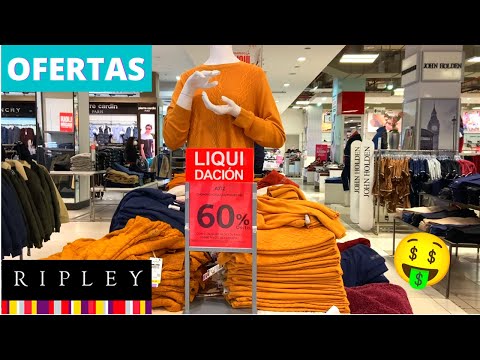 OUTLET RIPLEY OFERTAS ROPA de MUJER👠HOY  60%🤯LIQUIDACIÓN😱BLUSAS👗CASACAS🧥PANTALONES😍POLOS✨JEANS 