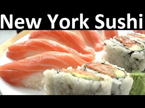 Manhattan Salmon Sushi - Oyishi Sushi - New York #foodporn #food #sushi ...