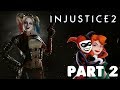 Injustice 2 Part 2 | Harley Quinn Can Harley Wait for Ivy | Jay and T Play