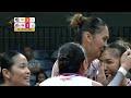 Farm Fresh Foxies vs. Creamline Cool Smashers - 5th Set Highlights