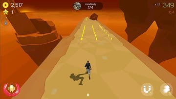 SKY DANCER # 1 | RUNNING GAME ANDROID GAMEPLAY | MOBILE GAME LIBRARY | BEST MOBILE GAMES